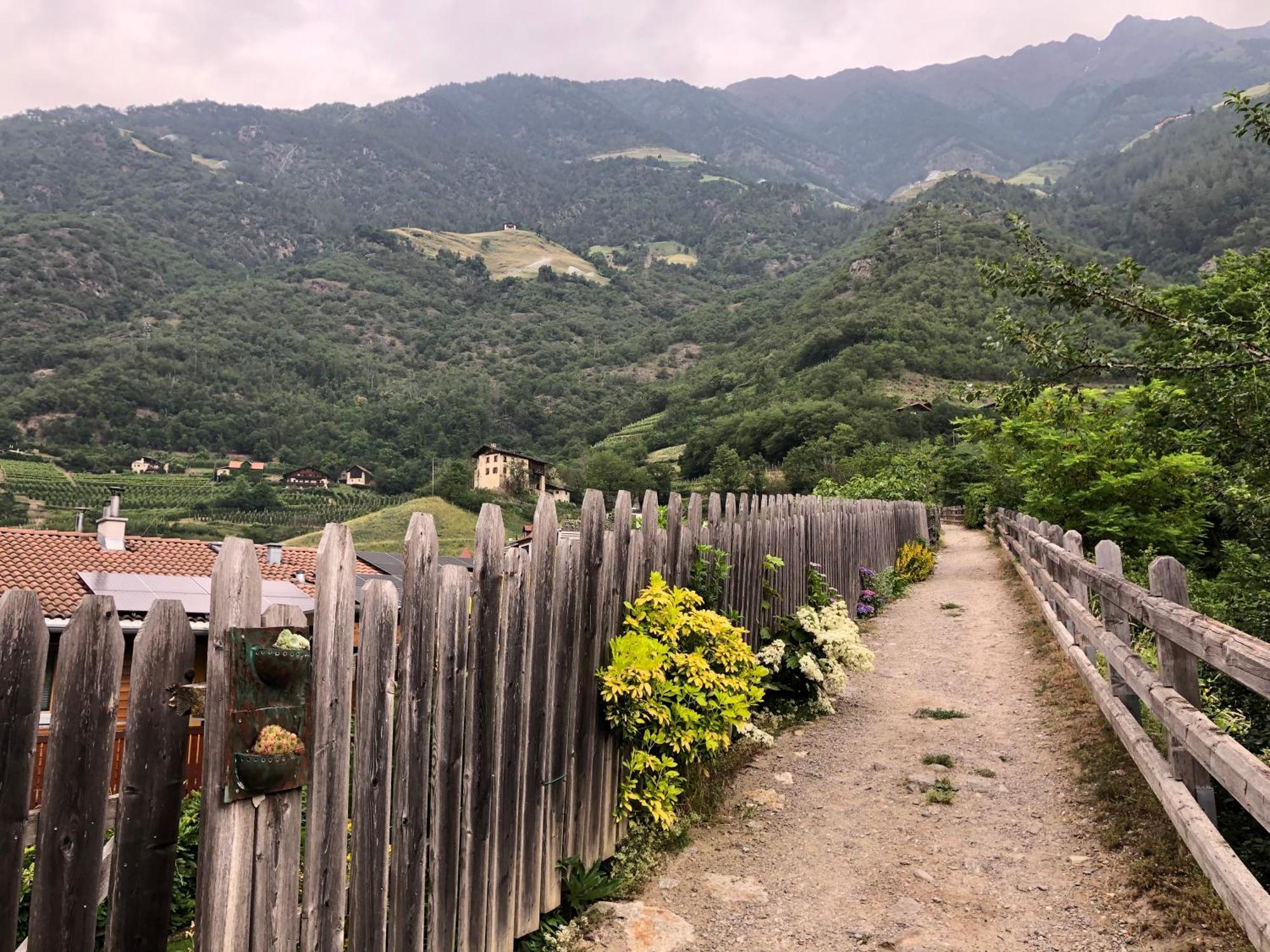 Ferienwohnung Im Zentrum Naturns Bagian luar foto